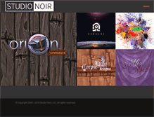 Tablet Screenshot of noir-studio.com